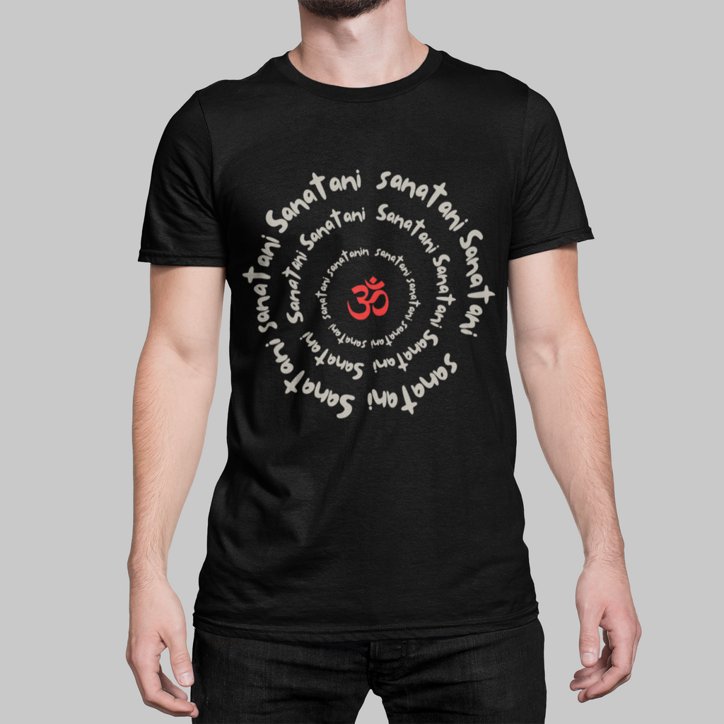 Sanatani Circle T-Shirt – Sacred Vibes Edition