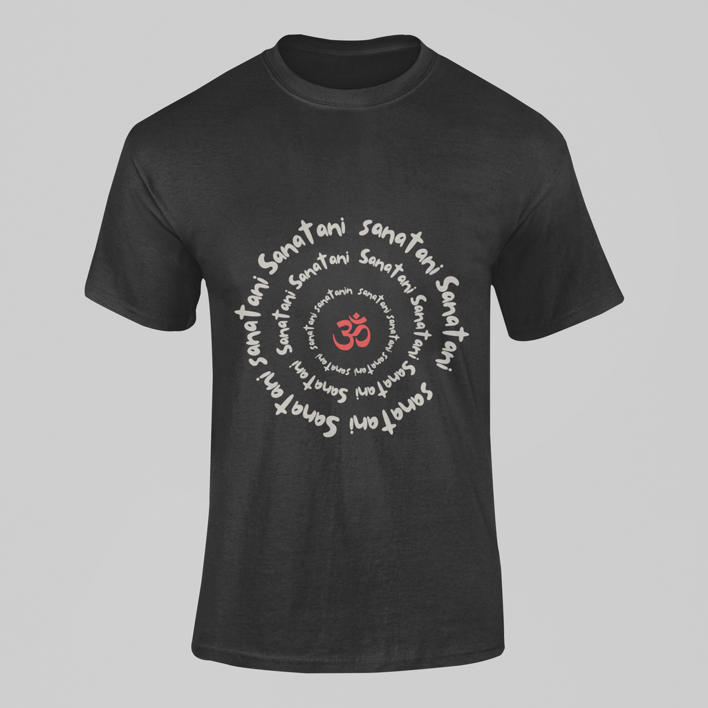 Sanatani Circle T-Shirt – Sacred Vibes Edition