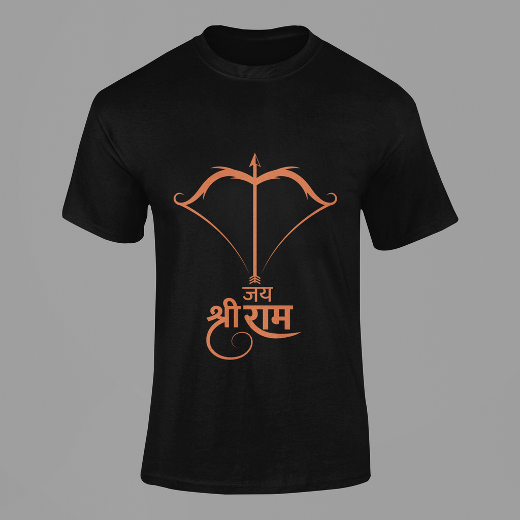 Jai Shree Ram Bow & Arrow Spiritual T-Shirt