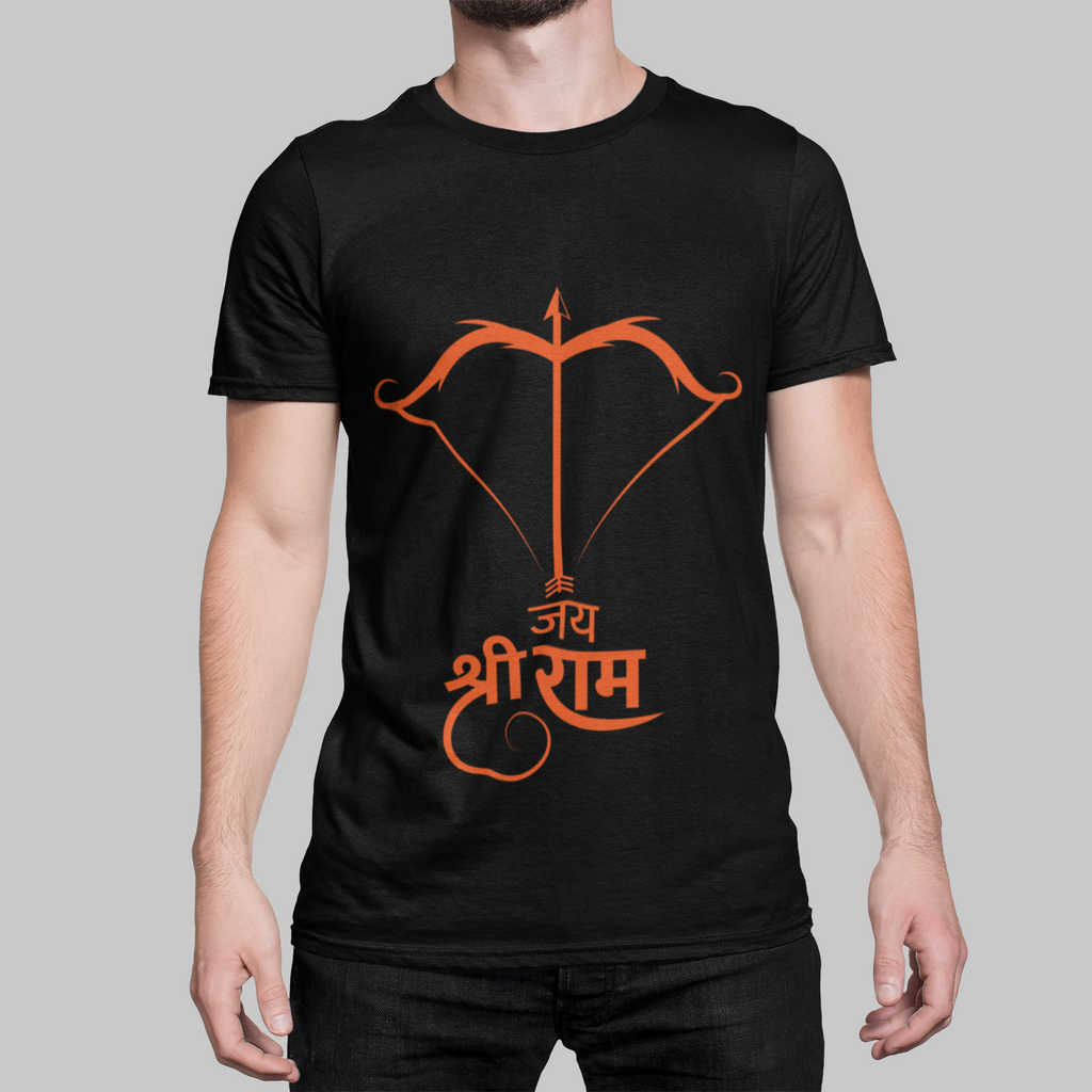 Jai Shree Ram Bow & Arrow Spiritual T-Shirt