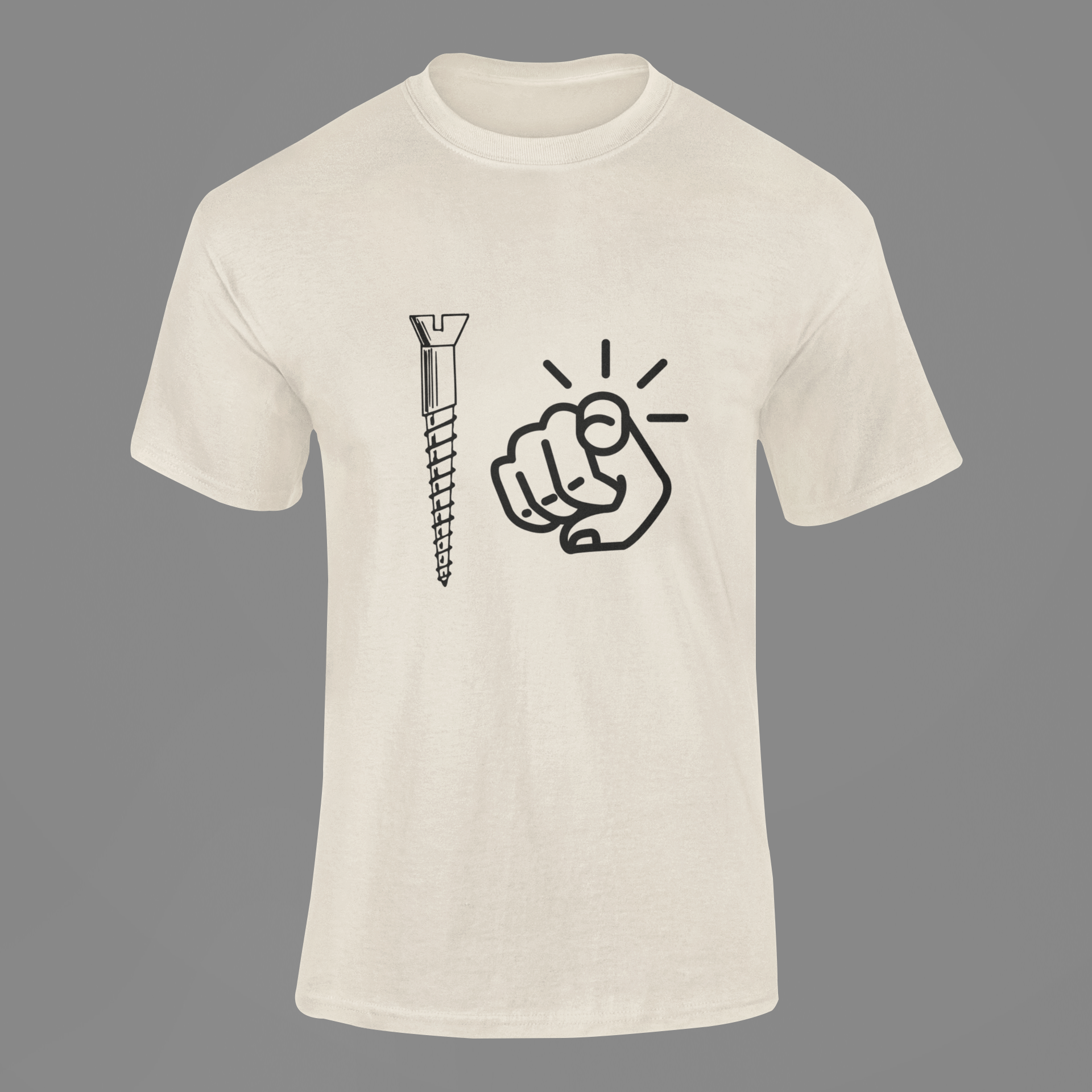 "Screw You" Graphic Statement T-Shirt – Bold & Funny