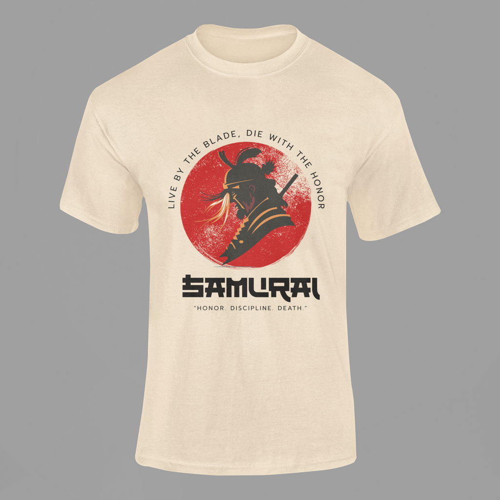 Live by the Blade, Die with Honor | Warrior Bushido Tee