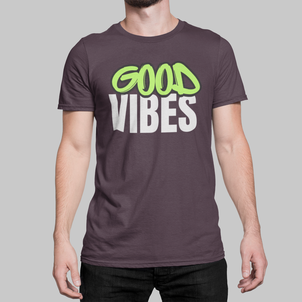 Good Vibes Street Style T-Shirt – Bold Urban Graphic Tee